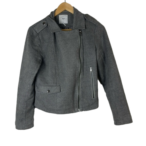 Minimum Jackets & Blazers - Minimum grey zip-up teela jacket size 36